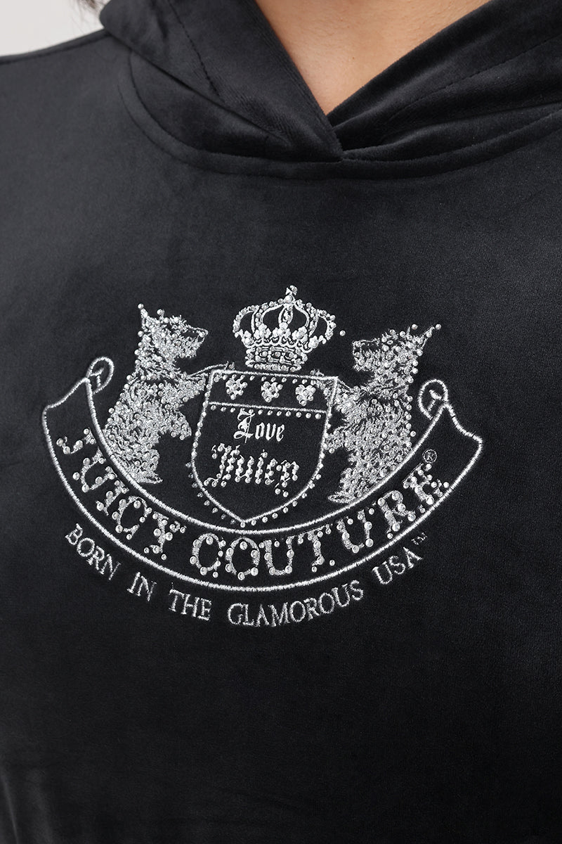 Cropped Scottie Hoodie - Image 3