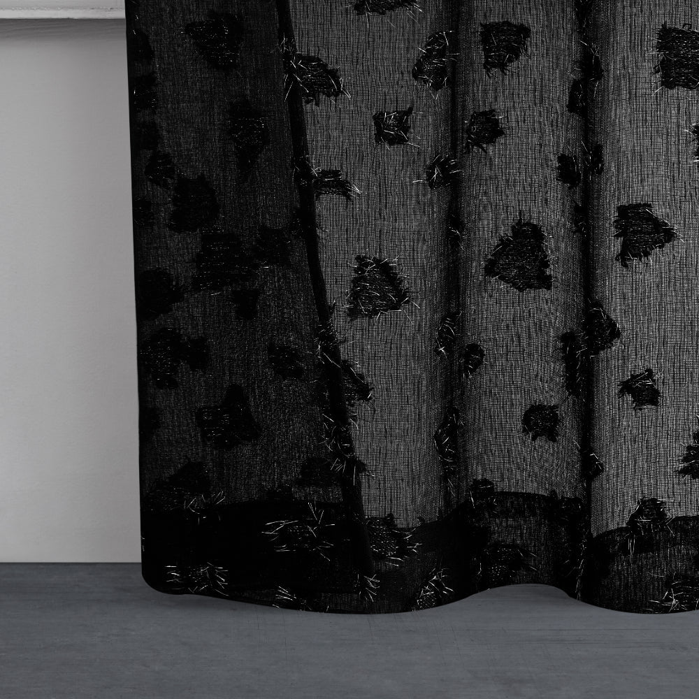 Ethel Embellished Sheer Curtains - Image 5