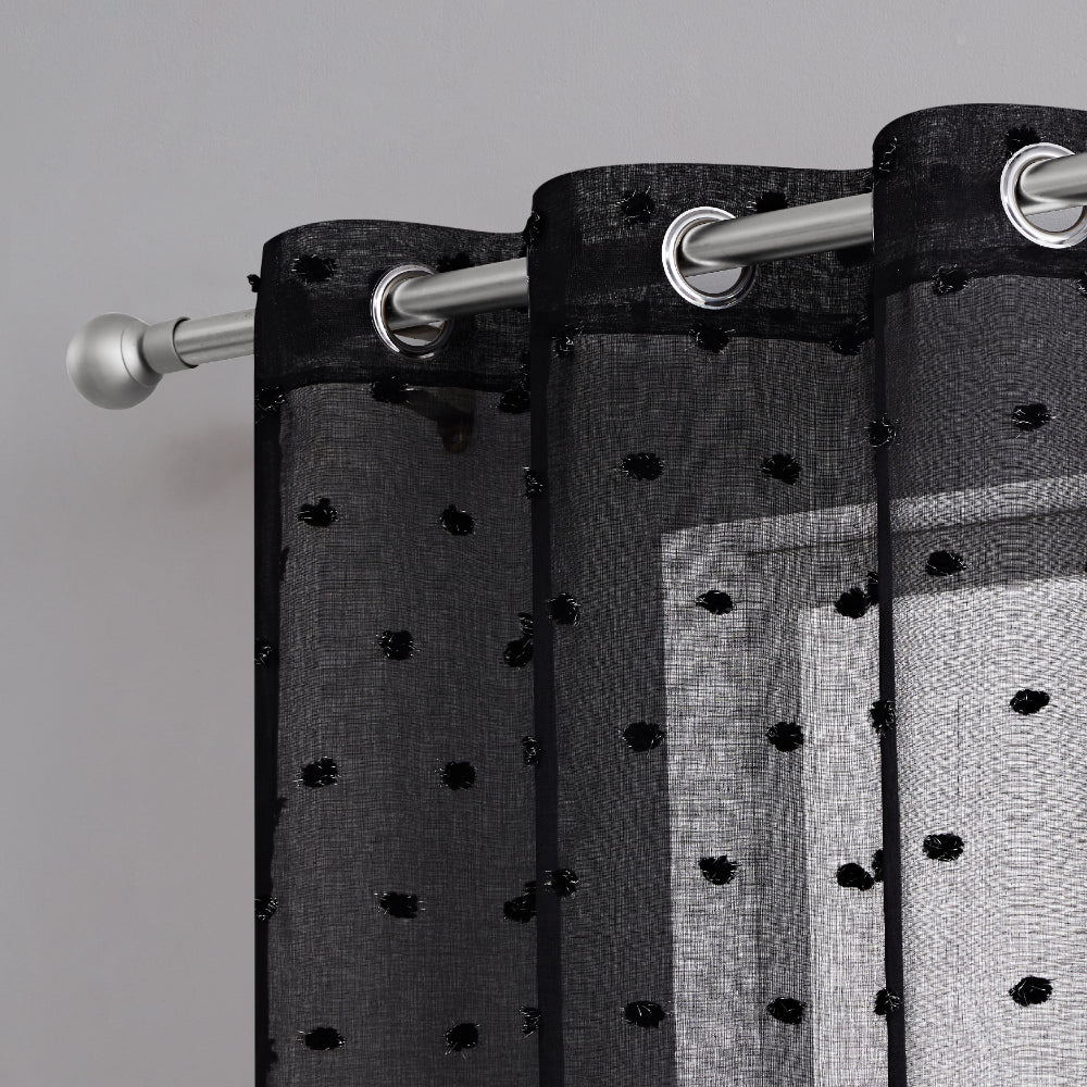 Evelyn Polka Dot Sheer Curtains - Image 5
