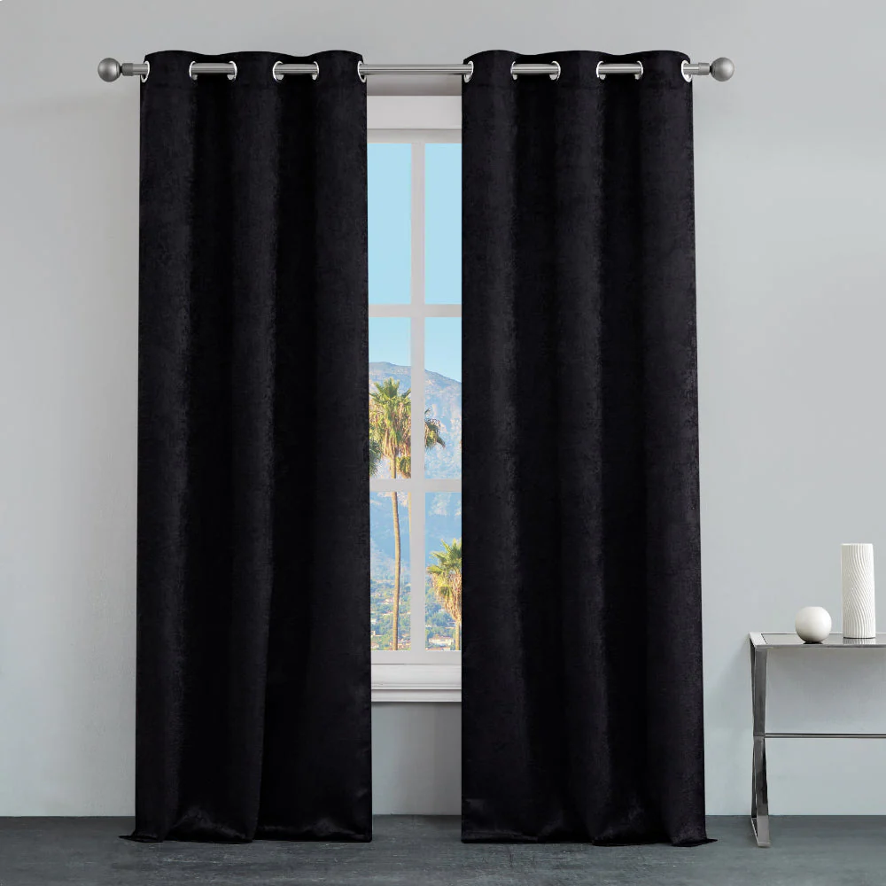 Faux Suede Curtains - Image 3