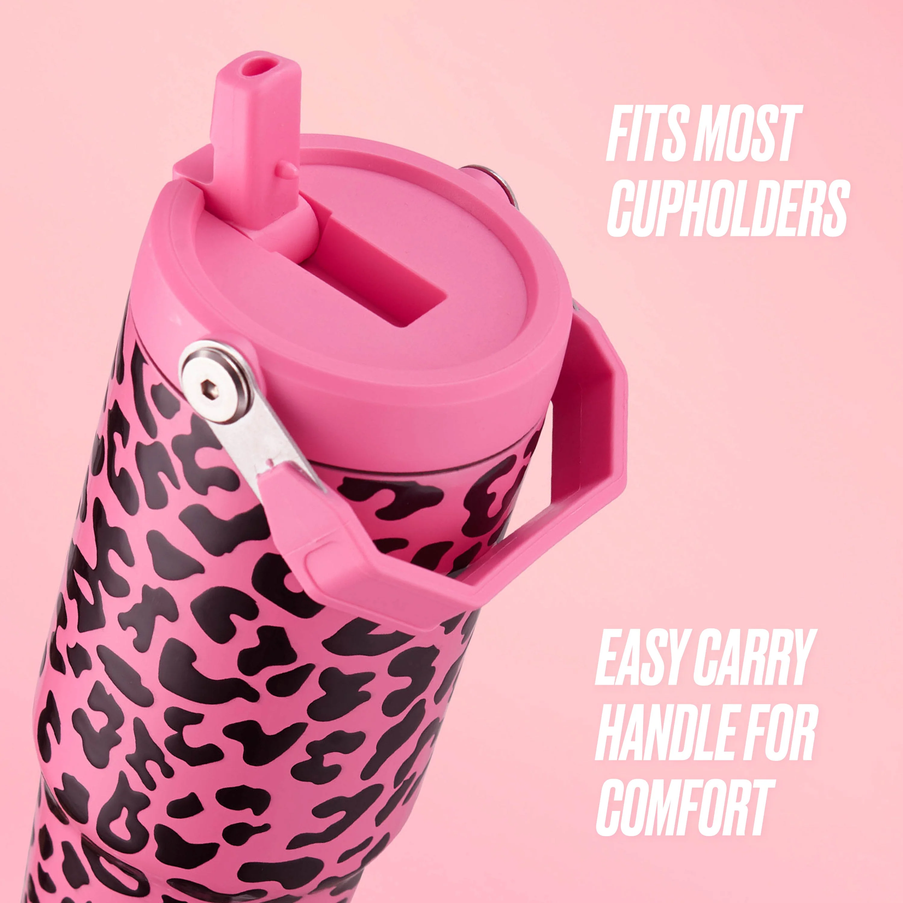 Flip & Sip Hydration Stainless Steel Tumbler - Image 4