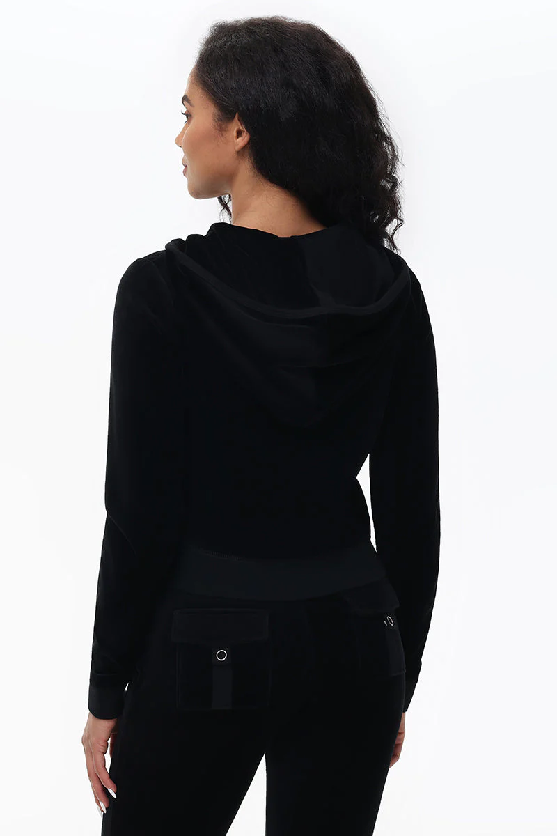 Heritage Cotton Velour Hoodie - Image 3