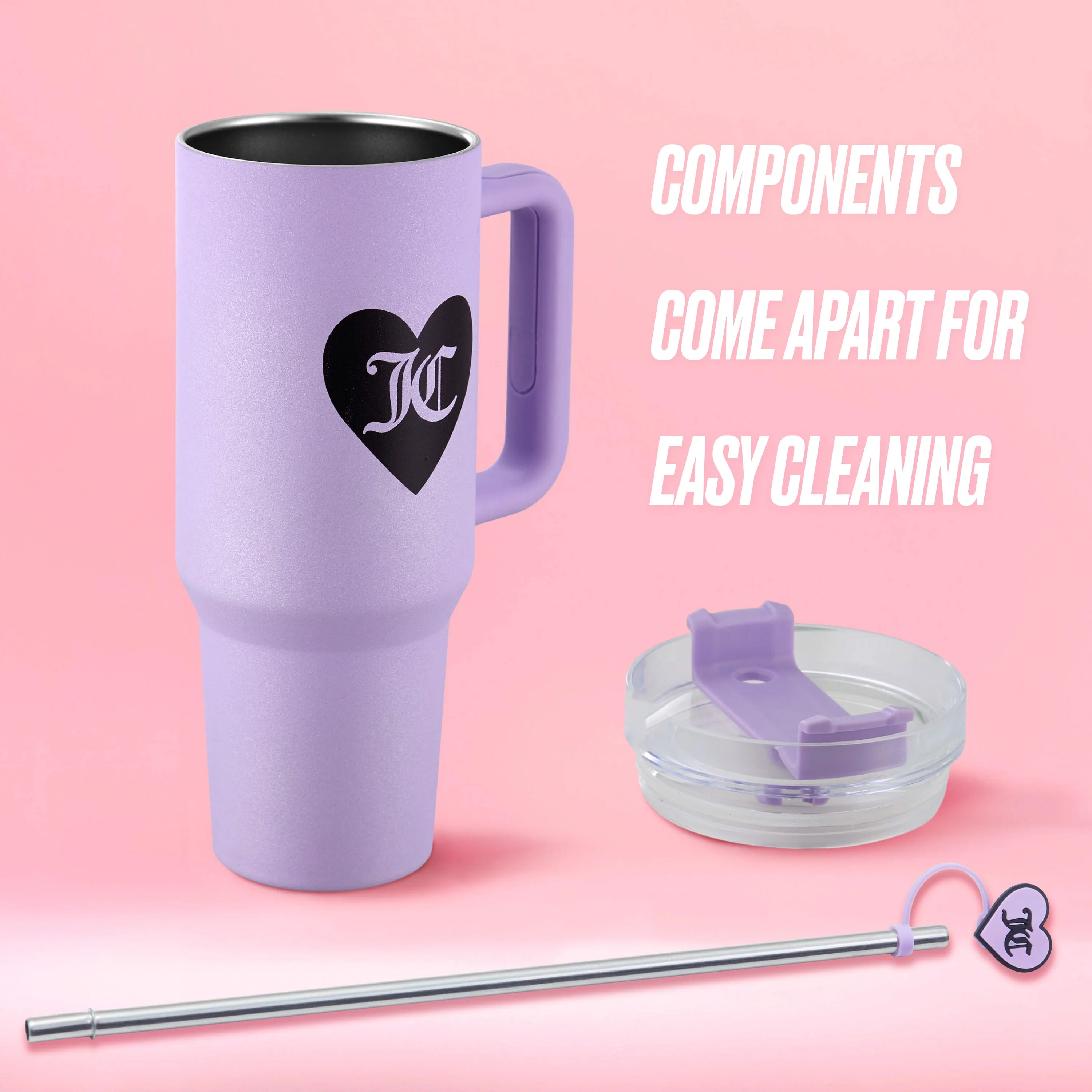 Jetsetter Hydration Stainless Steel Tumbler, 40 oz - Image 3