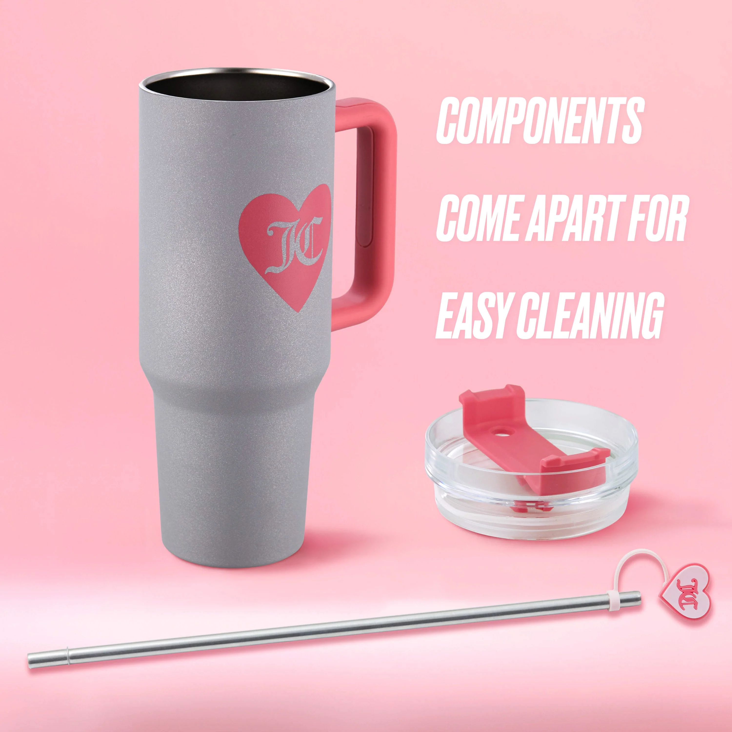 Jetsetter Hydration Stainless Steel Tumbler, 40 oz - Image 3