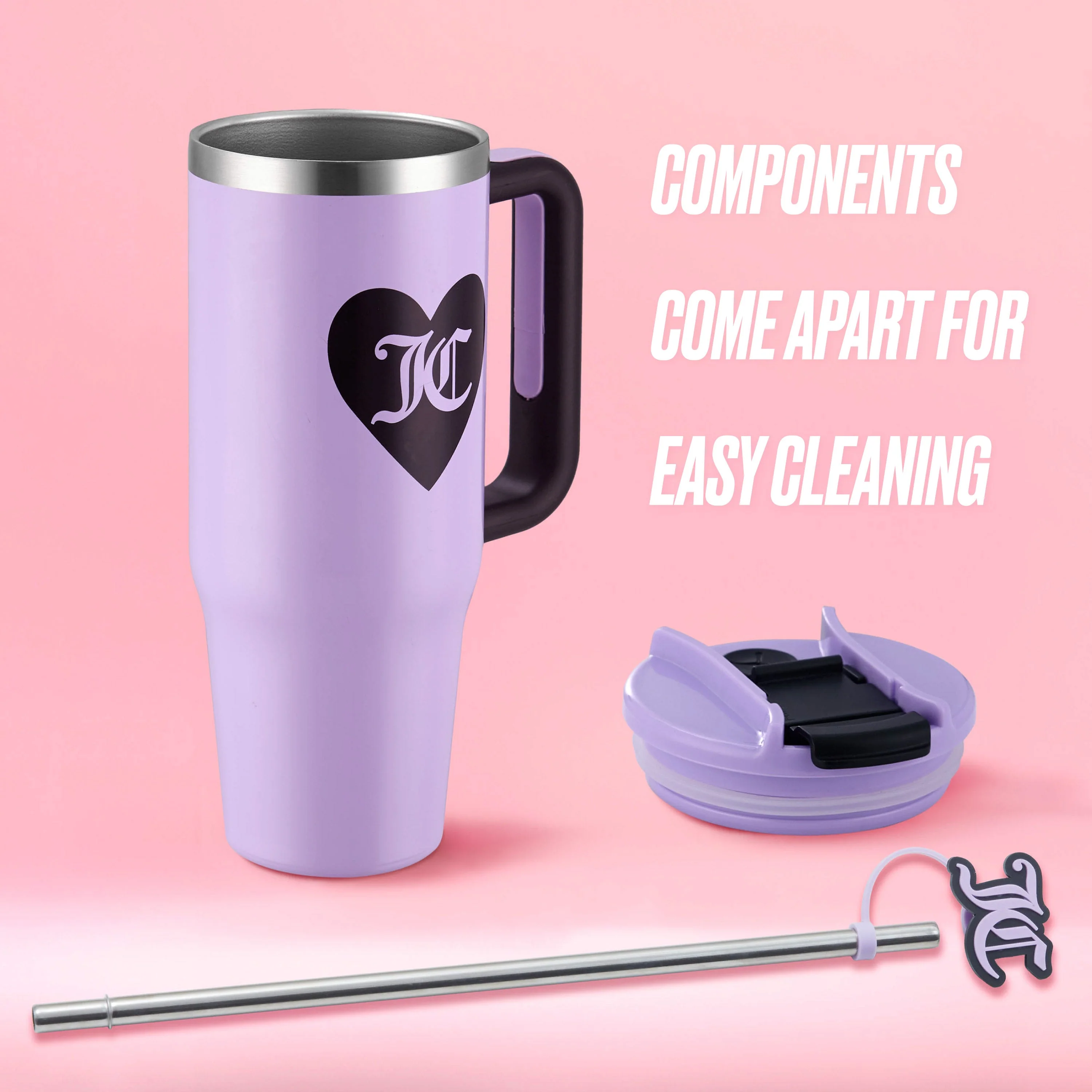 Jetsetter Hydration Stainless Steel Tumbler, 30 oz - Image 3