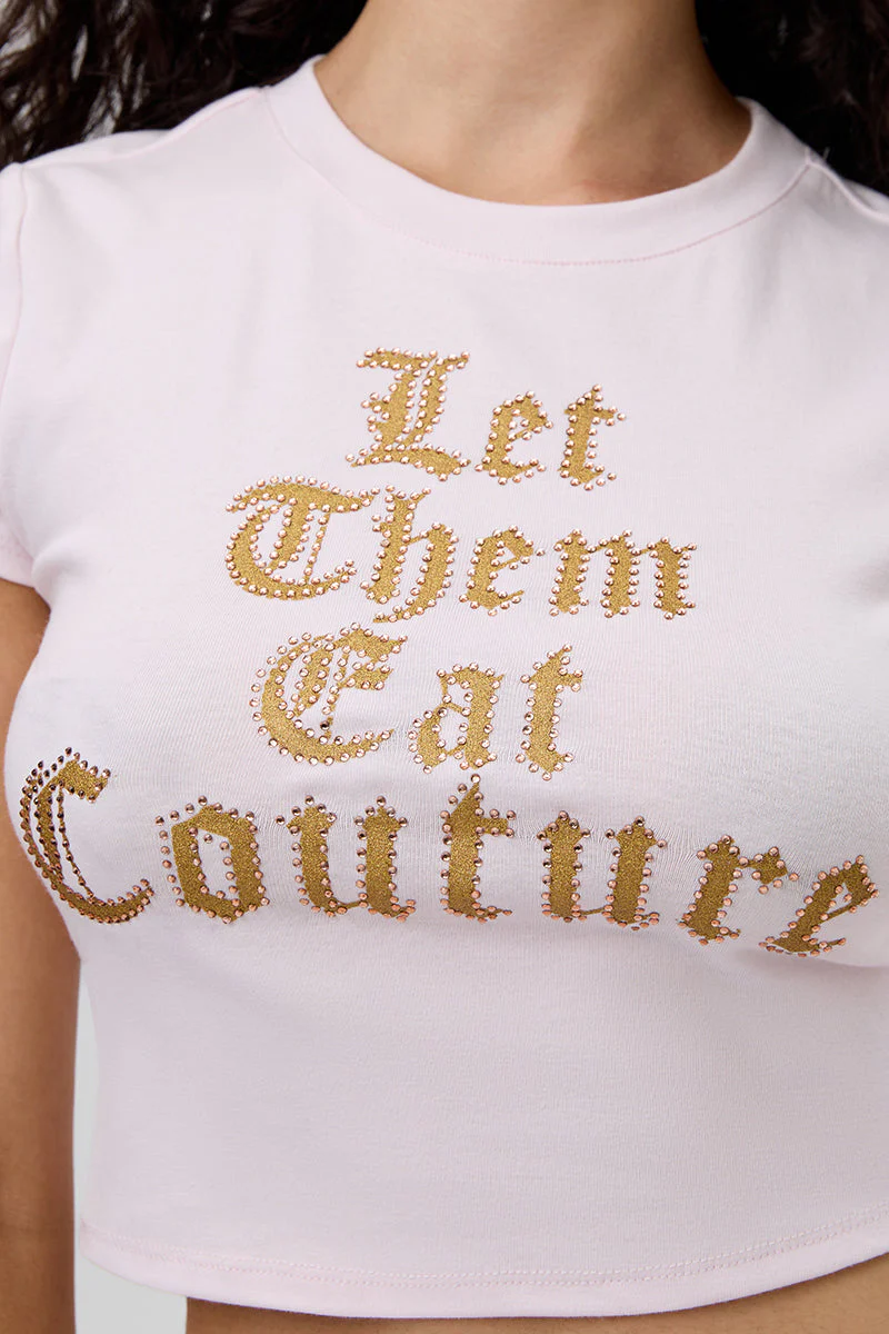 Let Them Eat Couture Baby Tee - Image 3