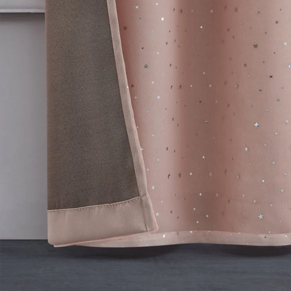 Melody Embellished Double Layer Curtains - Image 5