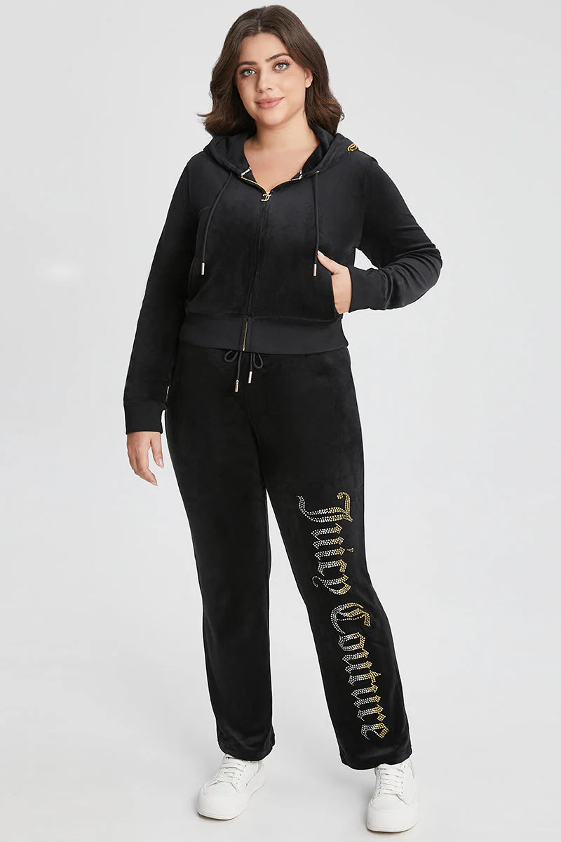 Plus-Size 30th Birthday Ombre Bling Pants - Image 5