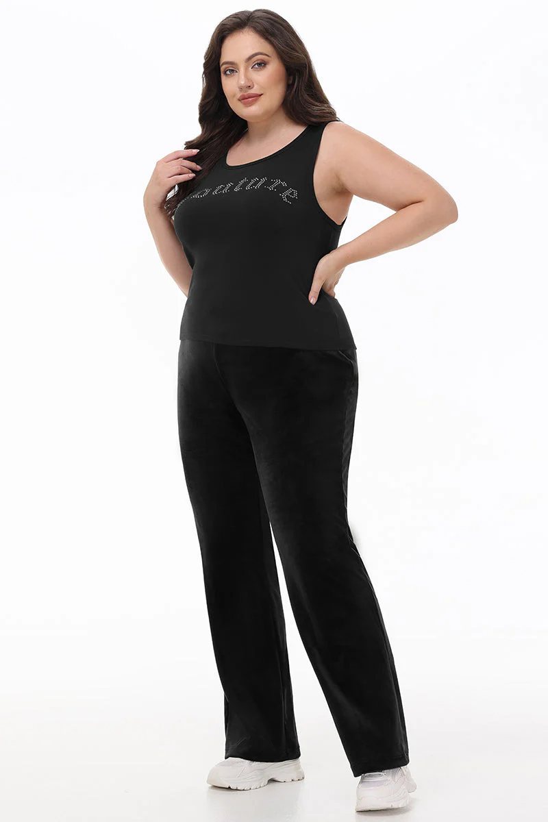 Plus-Size Big Bling Couture Tank Top - Image 5