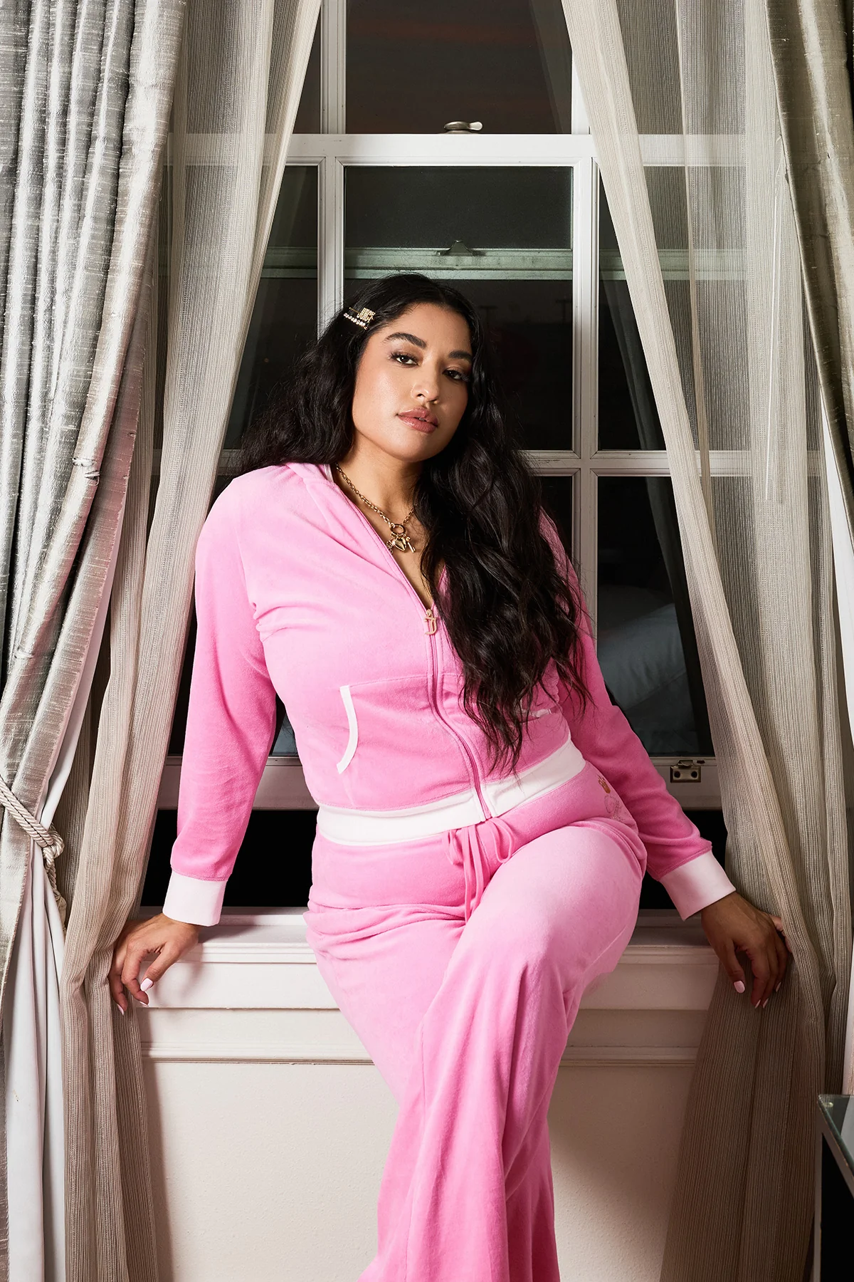 Plus-Size Lady Juicy Heritage Hoodie - Image 3