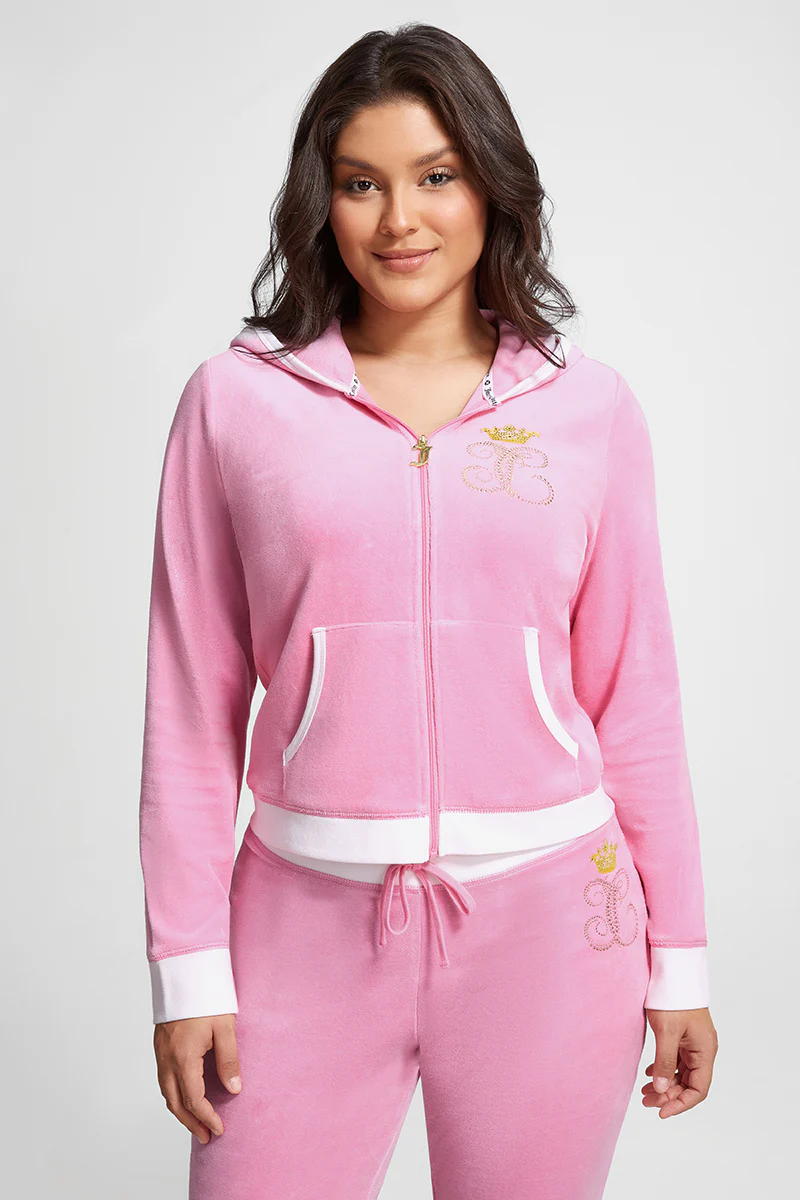 Plus-Size Lady Juicy Heritage Hoodie - Image 4