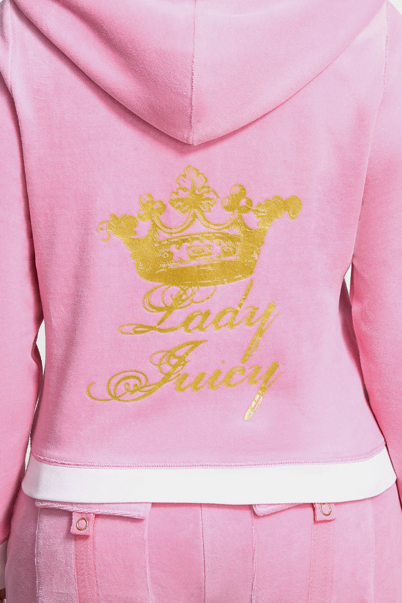 Plus-Size Lady Juicy Heritage Hoodie - Image 5