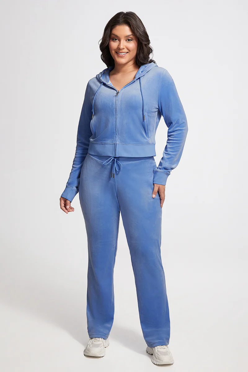 Plus-Size OG Big Bling Velour Hoodie - Image 6