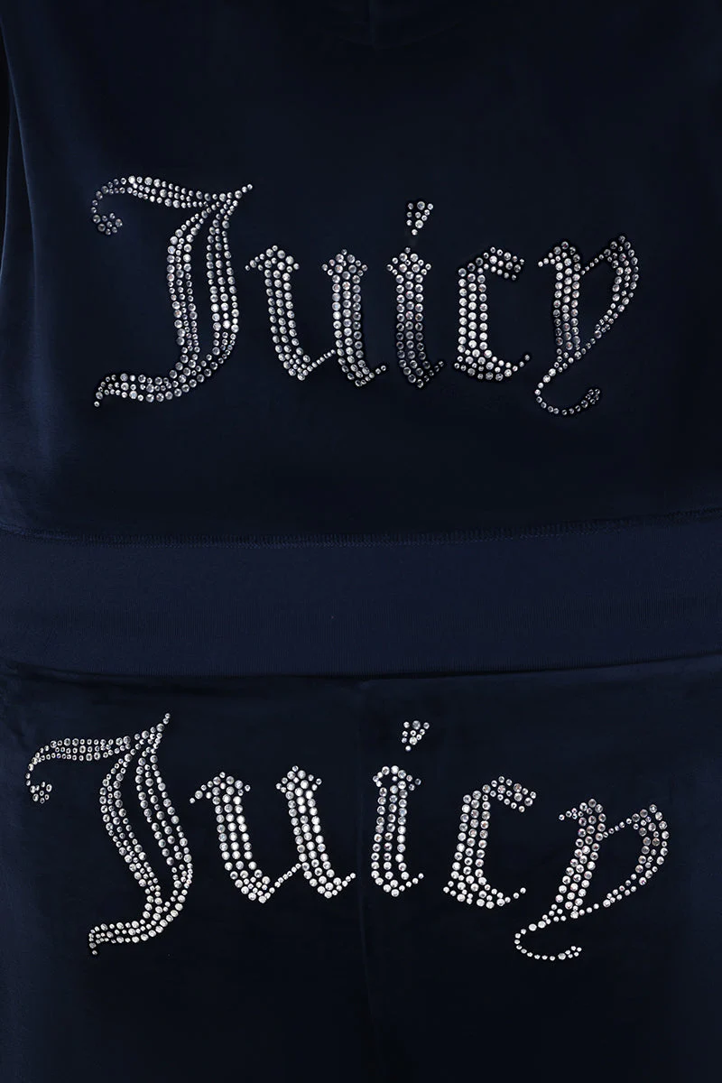 Plus-Size OG Big Bling Velour Hoodie - Image 4