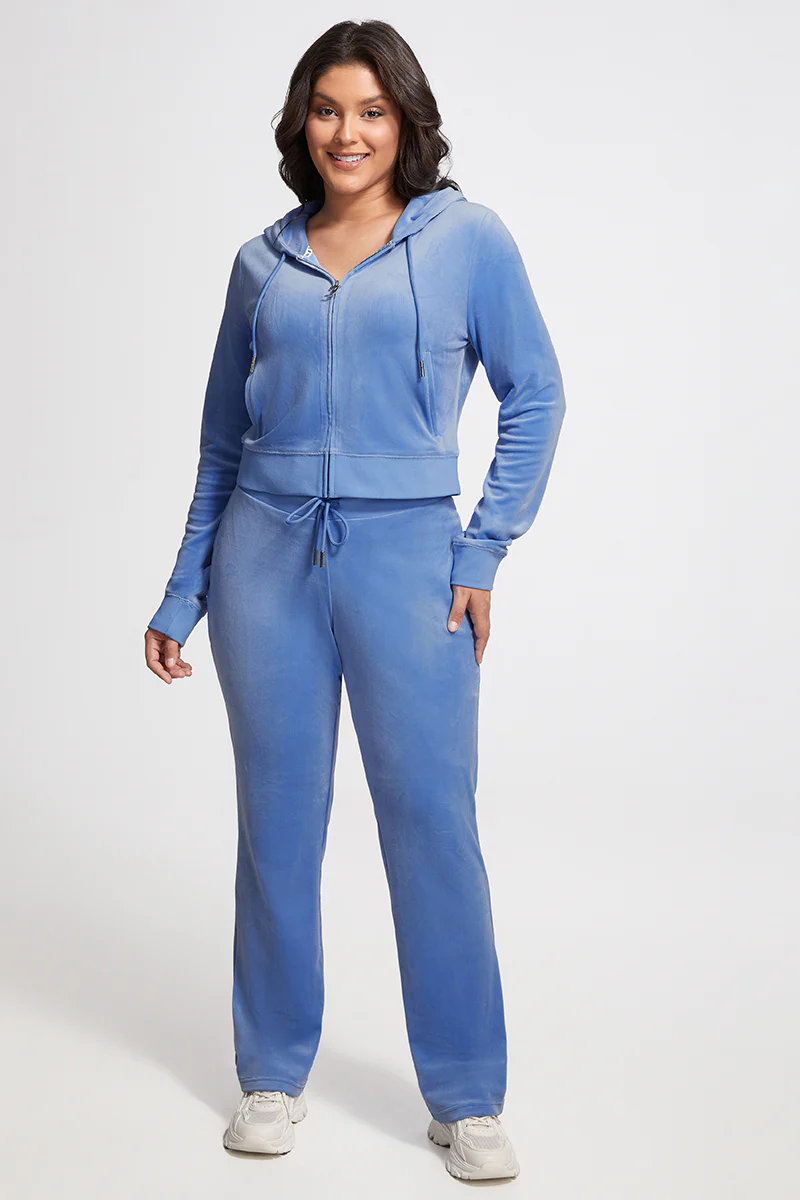 Plus-Size OG Big Bling Velour Track Pants - Image 6