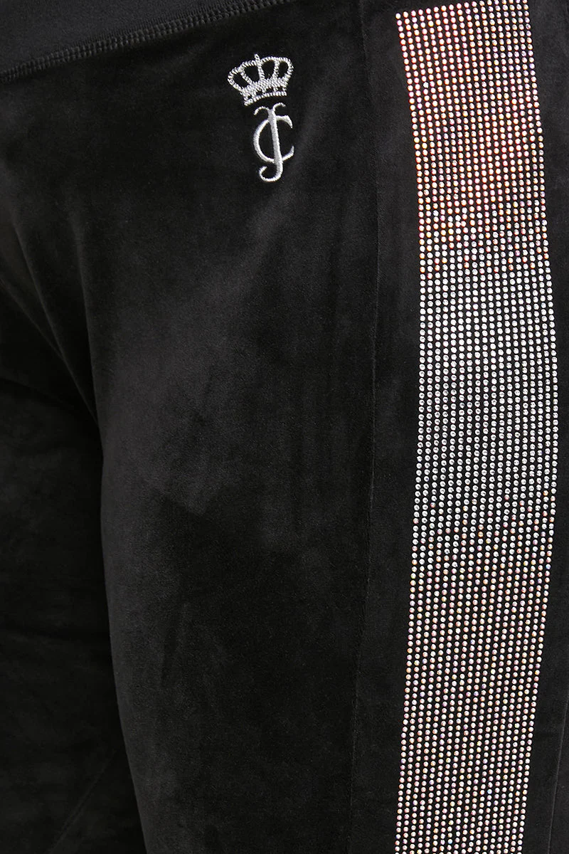 30th Birthday Side Ombre Bling Wide Leg Pants - Image 3