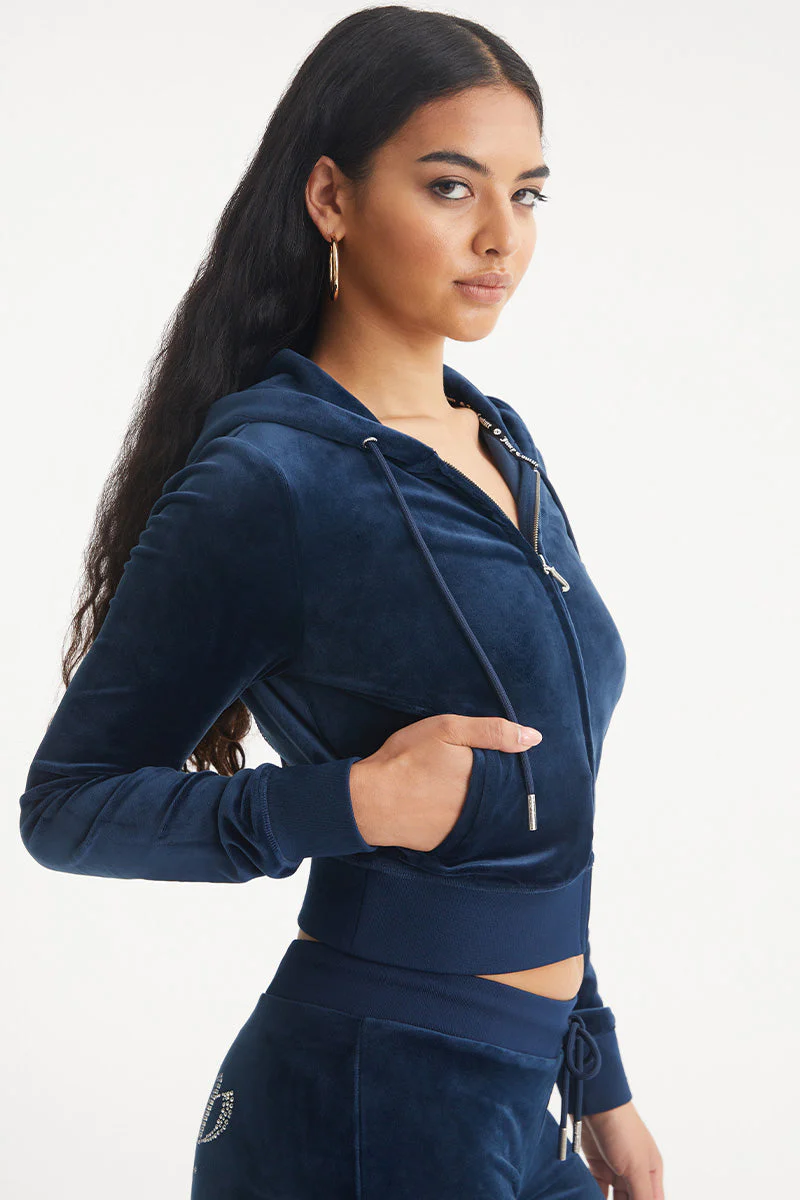 Taurus Customizable Big Bling Velour Hoodie - Image 4